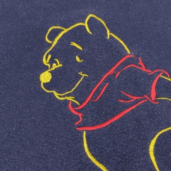 Vintage Disney Pooh Women’s M/L Jerry Leigh Pullover Crewneck Sweater - Picture 5 of 7